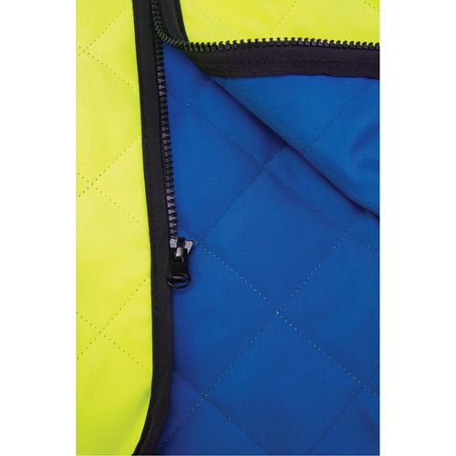 Evaporative Cooling Vest, Medium, High Visibility Lime-Yellow Quali-T-Solutions