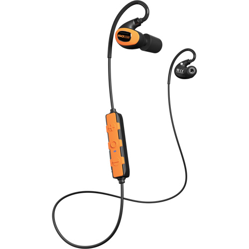 &eacute;couteurs Bluetooth 3.0 Pro orange s&eacute;curit&eacute; Quali-T-Solutions