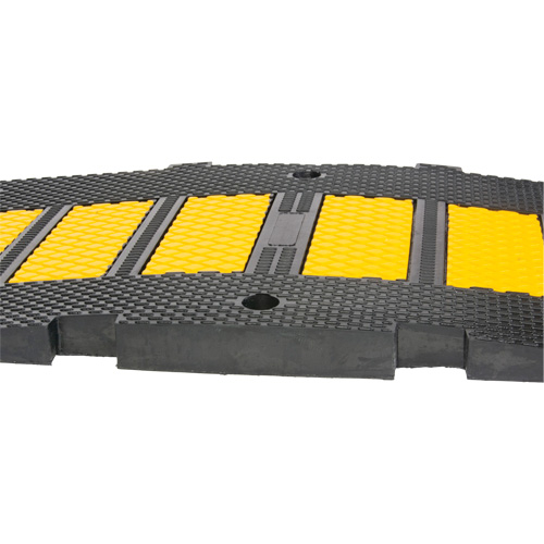 Middle Speed Hump, Rubber, 2' L x 8" W x 1-1/4" H Quali-T-Solutions