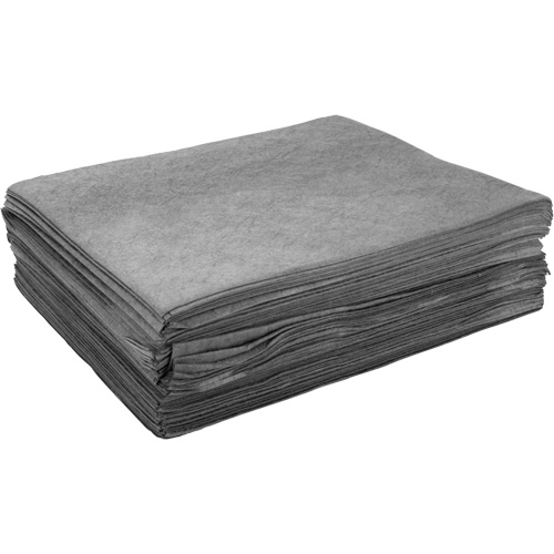 Meltblown Sorbent Pads, Universal, 15" x 19", 8 gal. Absorbancy Quali-T-Solutions