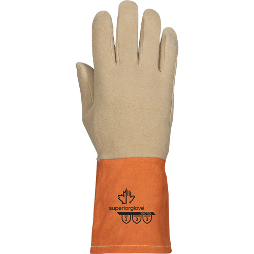 Endura&reg; 370DTIGL TIG Welding Gloves, Grain Deerskin, Size X-Small Quali-T-Solutions