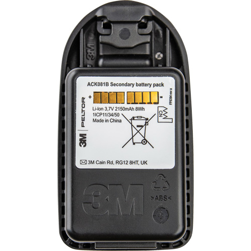 Bloc-pile LI-ION rechargeable Peltor Quali-T-Solutions