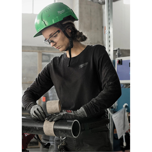 FREEFLEX Long-Sleeve Hybrid T-Shirt, Women's, X-Small, Purple Quali-T-Solutions