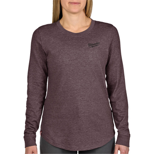 FREEFLEX Long-Sleeve Hybrid T-Shirt, Women's, X-Small, Purple Quali-T-Solutions