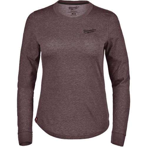 FREEFLEX Long-Sleeve Hybrid T-Shirt, Women's, X-Small, Purple Quali-T-Solutions