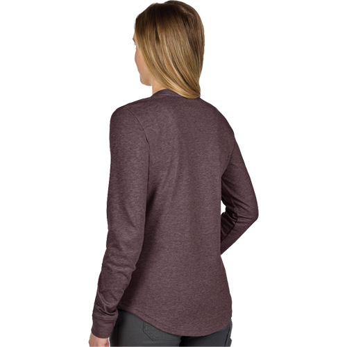 FREEFLEX Long-Sleeve Hybrid T-Shirt, Women's, X-Small, Purple Quali-T-Solutions