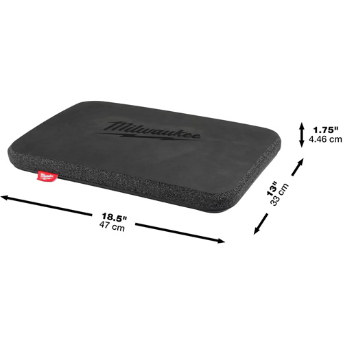 Kneeling Pad, 18.4" L x 13" W, 2.2" Thick Quali-T-Solutions