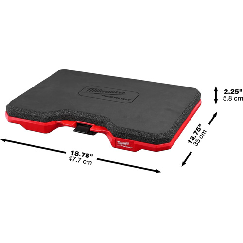 Packout Kneeling Pad, 18.7" L x 13.7" W, 2.2" Thick Quali-T-Solutions