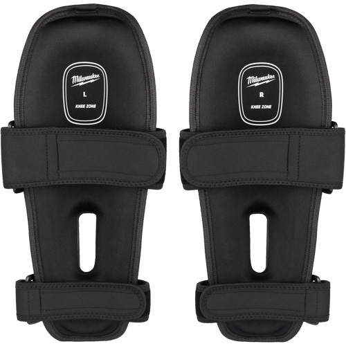 Dynamic Flooring Knee Pad, Hook and Loop Style, Plastic Caps, Foam Pads Quali-T-Solutions