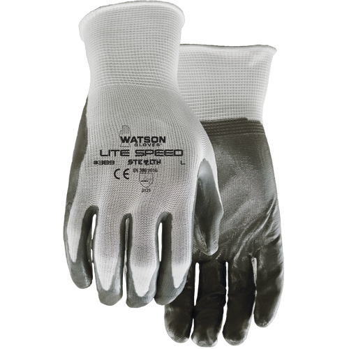 Gants 389 Stealth Lite Speed, T-petit, R&ecirc;vetement Nitrile, Enveloppe en Polyester Quali-T-Solutions