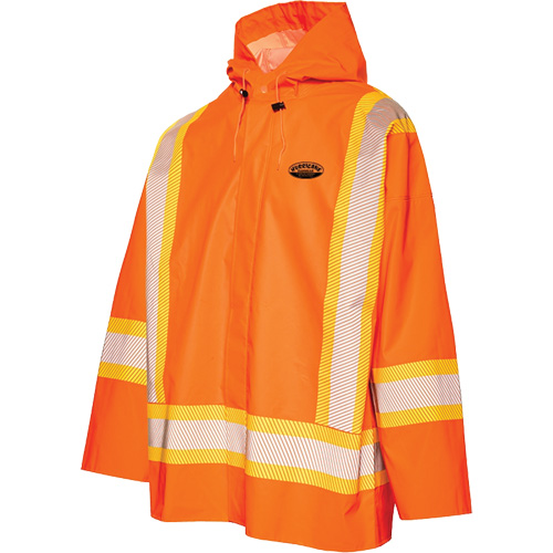 Imperm&eacute;able R804 Hurricane, Petit, Orange haute visibilit&eacute; Quali-T-Solutions