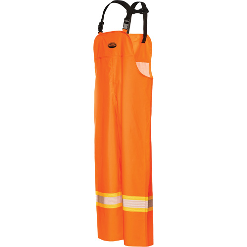 Salopette R805 Hurricane, Petit, Orange haute visibilit&eacute; Quali-T-Solutions