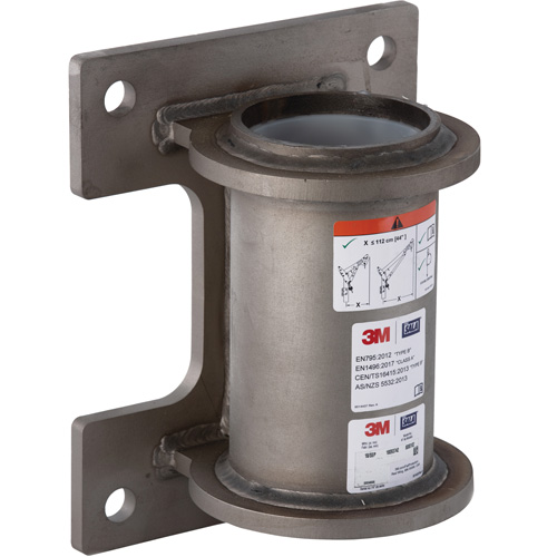 DBI-SALA&reg; Confined Space Wall Mount Base, Stainless Steel Quali-T-Solutions