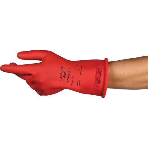 ActivArmr&reg; RIG R011RUL Ultra-Lightweight Electrical Insulated Gloves, ASTM Class 0, Size 8, 11" L Quali-T-Solutions