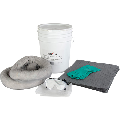 Truck Spill Kit, Universal, Pail, 5 US gal. Absorbancy Quali-T-Solutions