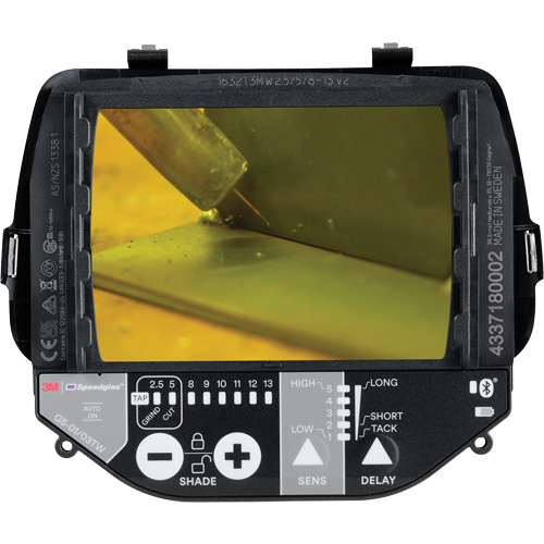 Speedglas G5 Auto-Darkening Filter for Tack Welding, 2-4/5" W x 4-1/4" H Viewing Area, For Use With G5-01 and G5-03 helmets Quali-T-Solutions