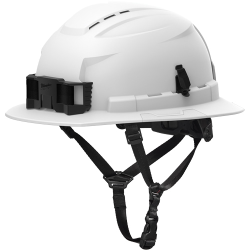 Casque de s&eacute;curit&eacute; &agrave; bordure complet BOLT, R&eacute;pond aux normes CSA type 2, Suspension Rochet, Ventil&eacute; Quali-T-Solutions