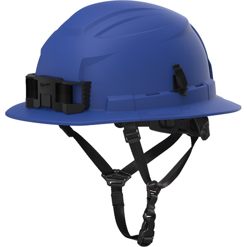 Casque de s&eacute;curit&eacute; &agrave; bordure complet BOLT, R&eacute;pond aux normes CSA type 2, Suspension Rochet, Non ventil&eacute; Quali-T-Solutions