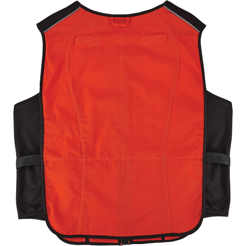 Veste de refroidissement &agrave; changement de phase l&eacute;g&egrave;re Chill-Its 6255 (veste seulement), 2T-grand/3T-grand, Orange Quali-T-Solutions