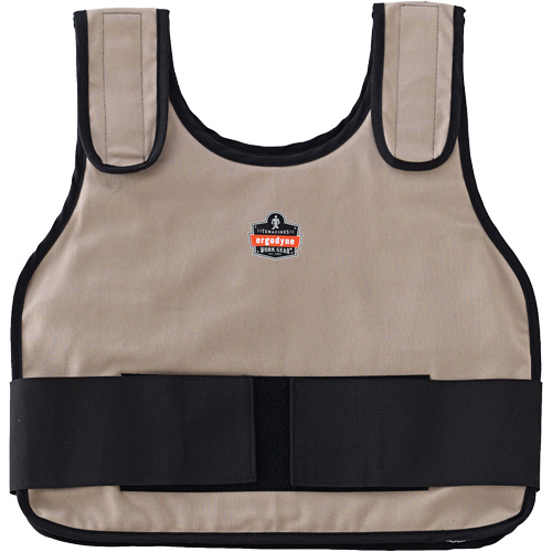 Veste de refroidissement &agrave; changement de phase standard avec sachets de recharge Chill-Its 6230, Grand/T-Grand, Khaki Quali-T-Solutions