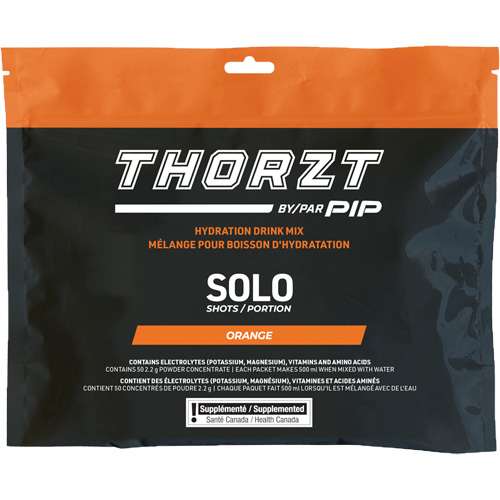 THORZT Sugar-Free Solo Shot Hydration Drink Mix, Single Serve, Orange Quali-T-Solutions