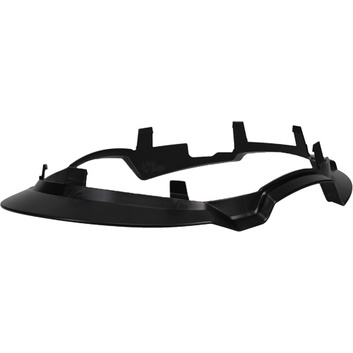 Bordure &eacute;troite compl&egrave;te &agrave; agrafe pour casque d'alpiniste RZRBack, blanc Quali-T-Solutions