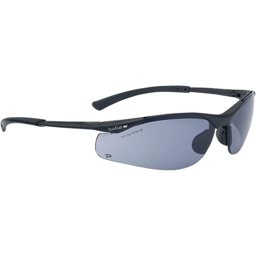 Lunettes de s&eacute;curit&eacute; Contour BSSI, Lentille Brun/Fum&eacute;e, Antibu&eacute;e/Anti-&eacute;gratignures, ANSI Z87+ Quali-T-Solutions