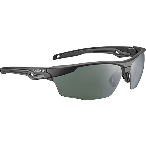 Tryon BSSI Ballistic Safety Glasses, Grey Lens, Anti-Fog/Anti-Scratch/Polarized, ANSI Z87+ Quali-T-Solutions