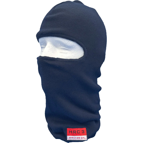 Passe-montagne en tricot FR/AR Atlas Thermax, Acrylique/Coton, Bleu Quali-T-Solutions