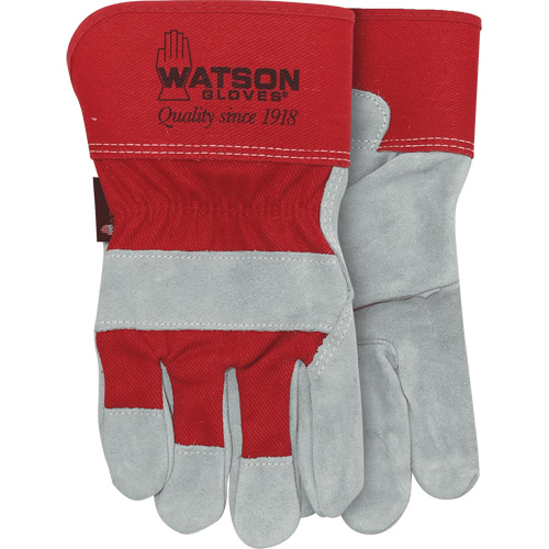 Gants Mean Mother 104, Petit, Paume en Cuir de vache refendu Quali-T-Solutions