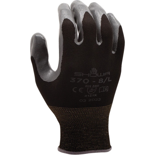 370B Gloves, 6/Small, Nitrile Coating, 13 Gauge, Nylon Shell Quali-T-Solutions