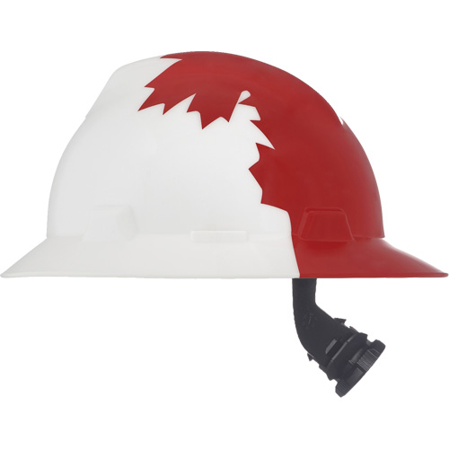 Casque de protection V-Gard &agrave; fentes s&eacute;rie Canadian Freedom, Suspension Rochet, Non ventil&eacute; Quali-T-Solutions