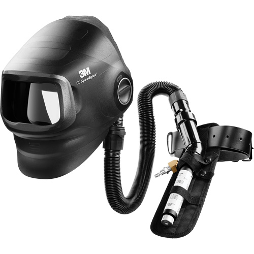 Masque de soudage robuste Speedglas G5-01 avec soupape de refroidissement V-100 Vortex, Standard, Soudage Quali-T-Solutions