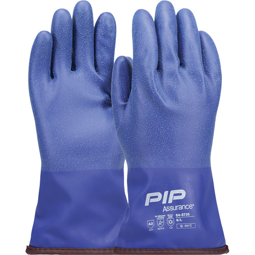 Assurance&reg; Polyurethane-Dipped Cold Gloves, Size 7 Quali-T-Solutions