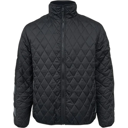 Manteau pour cong&eacute;lateur Thermolite 405BK, Hommes, T-Grand, Noir Quali-T-Solutions