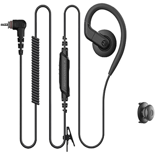 &eacute;couteur &agrave; broche unique, port&eacute; sur loreille, pour radio bidirectionnelle Curve Quali-T-Solutions