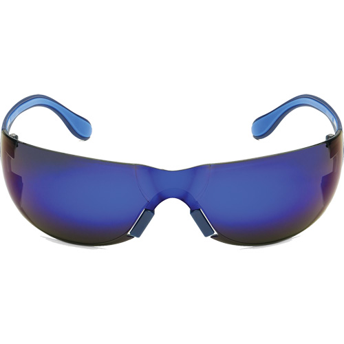 Lunettes de s&eacute;curit&eacute; Adapt Lite, Lentille Miroir bleu, Antibu&eacute;e/Anti-&eacute;gratignures, ANSI Z87+/R&eacute;pond ou surpasse la norme CSA Z94.3 Quali-T-Solutions