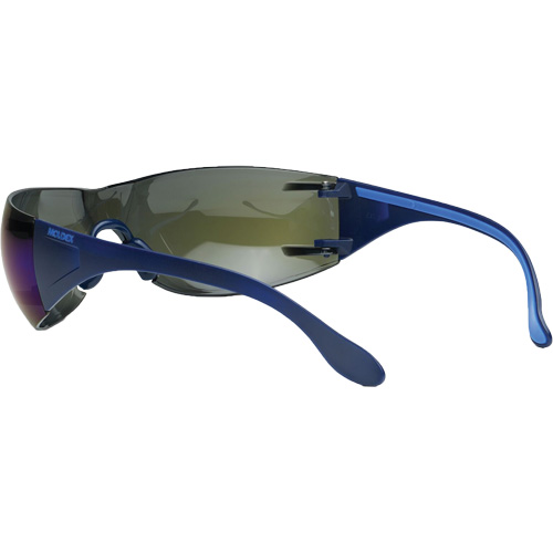 Lunettes de s&eacute;curit&eacute; Adapt Lite, Lentille Miroir bleu, Antibu&eacute;e/Anti-&eacute;gratignures, ANSI Z87+/R&eacute;pond ou surpasse la norme CSA Z94.3 Quali-T-Solutions