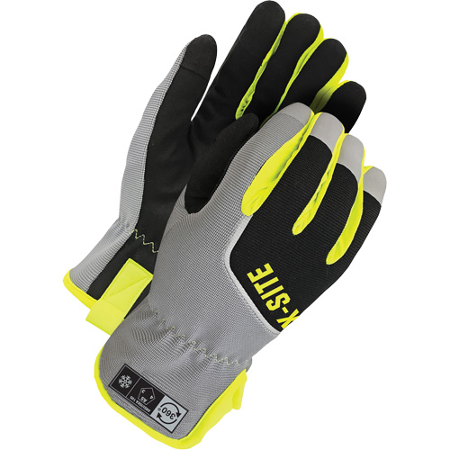 Gants de performance X-Site doubl&eacute;s, r&eacute;sistants &agrave; la coupe et compatibles avec les &eacute;crans tactiles, Taille T-Grand, Enveloppe en Thinsulate/Microfibre/Spandex, ASTM ANSI niveau A5 Quali-T-Solutions
