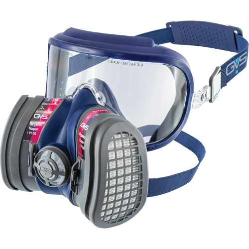 Respirateur &agrave; profil bas Elipse Integra OV-P100 NIOSH avec filtres de rechange, &eacute;lastom&egrave;re/Thermoplastique, Moyen/grand Quali-T-Solutions