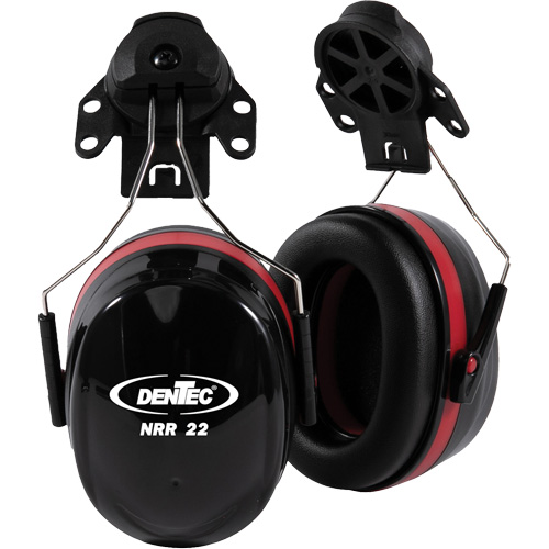 Cache-oreille SEALTEC de s&eacute;rie 500 avec bras doubles en acier inoxydable, Fixation pour casque, 26 dB NRR dB Quali-T-Solutions
