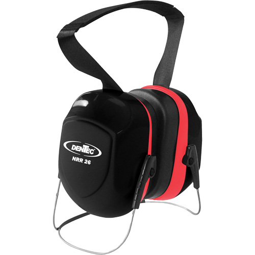 Cache-oreille SEALTEC de s&eacute;rie 500 avec bras doubles en acier inoxydable, Cordon cervical, 26 dB NRR dB Quali-T-Solutions