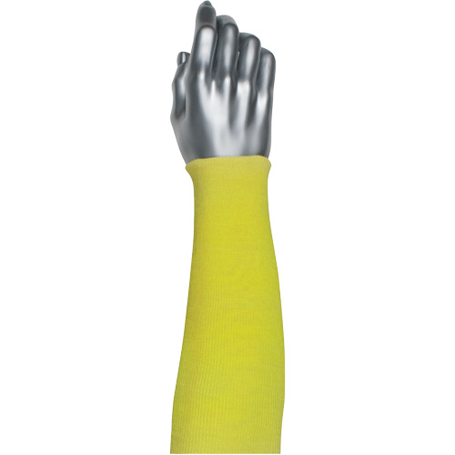 Manchette &agrave; pli unique Kut Gard de DuPont, Kevlar, 10", ASTM ANSI niveau A2, Jaune Quali-T-Solutions