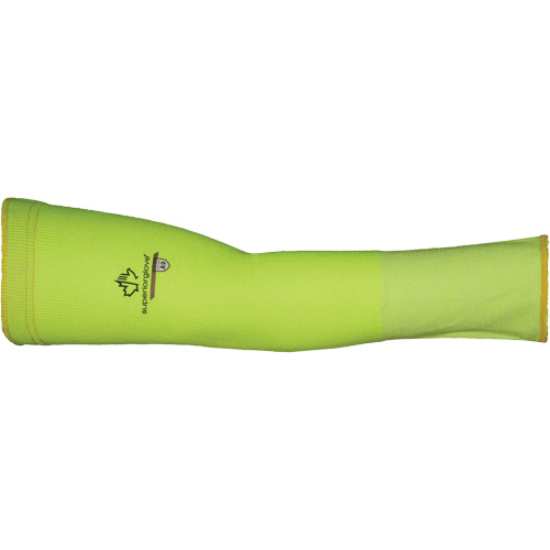 Max KTX1HV Cut-Resistant Sleeve, 2X-Large, TenActiv, 18", ASTM ANSI Level A9, High Visibility Yellow Quali-T-Solutions