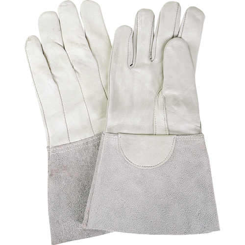 TIG Welding Gloves, Grain Sheepskin, Size Medium Quali-T-Solutions