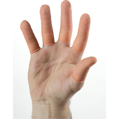 QRP&reg; Latex Clean Room Anti-Static Fingercots Quali-T-Solutions