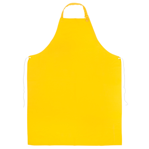 Tablier en PVC, PVC, Jaune, 35" la x 45" lo Quali-T-Solutions