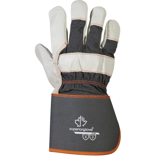 Gants dajusteur Endura, Taille unique, Paume en Cuir fleur de vache, Doublure en Coton Quali-T-Solutions