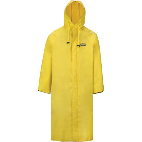 V&ecirc;tements imperm&eacute;ables Hurricane ignifuges et r&eacute;sistants &agrave; l'huile, manteau de 48', 5T-Grand, Jaune Quali-T-Solutions