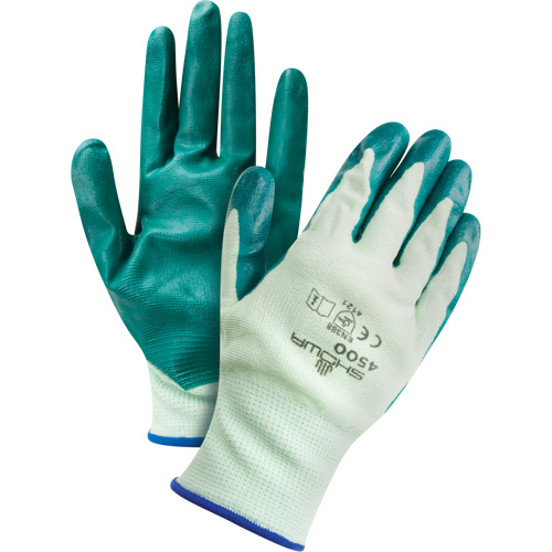 Gants Nitri-Flex Lite, 10/T-Grand, R&ecirc;vetement Nitrile, Calibre 13, Enveloppe en Nylon Quali-T-Solutions
